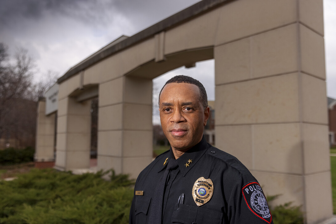 Chief Hassan Ramzah is photographed.