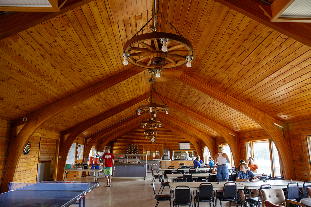 Students who take courses at Cedar Point eat in the dining facilities.