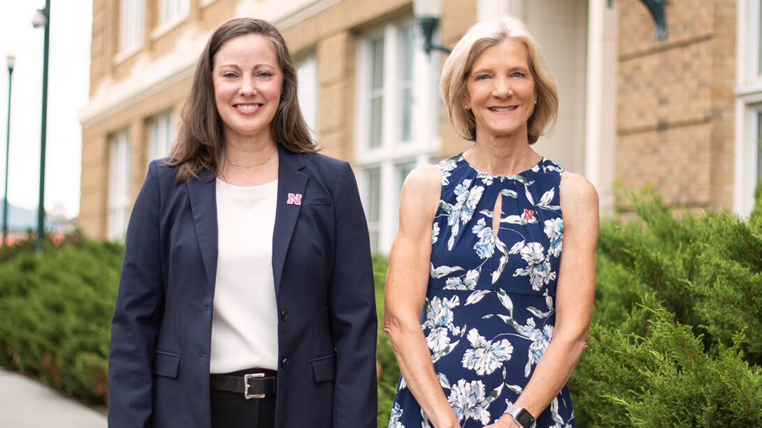 From left, Lorey Wheeler, MAP Academy director, and Sue Sheridan, CYFS director, led the TAPP para Familias Latinas project. (Kyleigh Skaggs, CYFS)