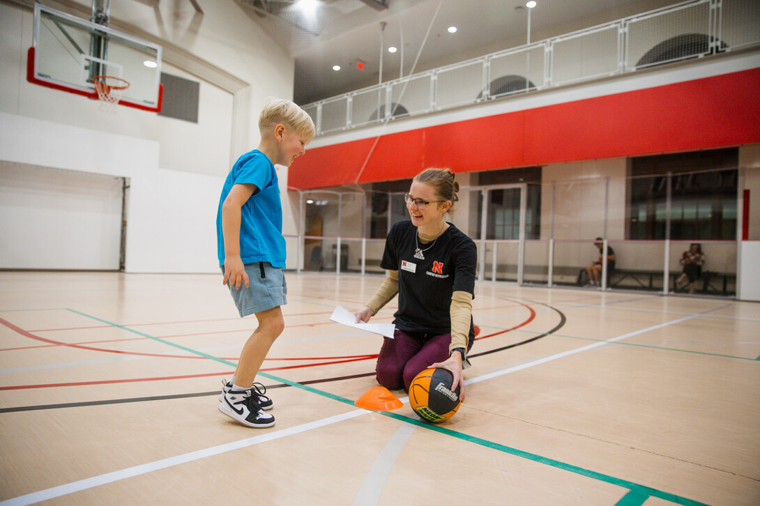 The graduate student from Dubuque, IA has always known she wanted to work with kids.  