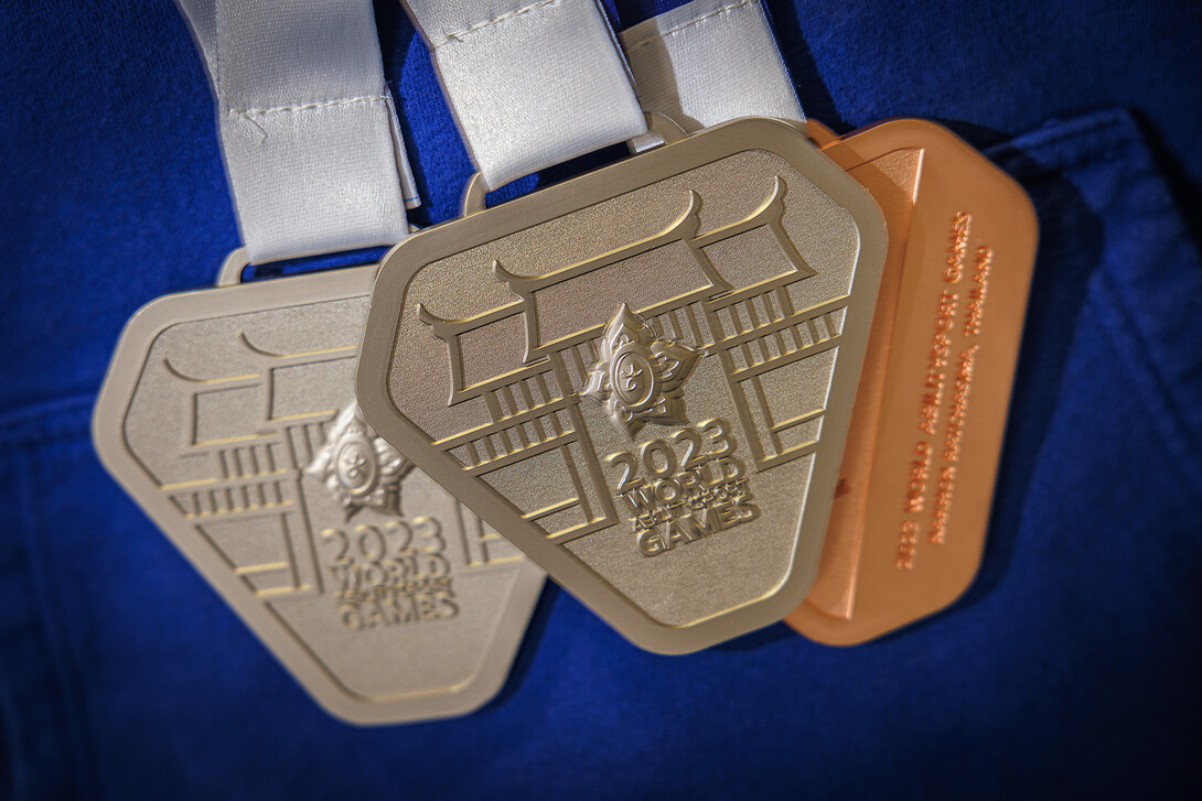Ben Brandt won silver in javelin and the 200M and a bronze in shotput.