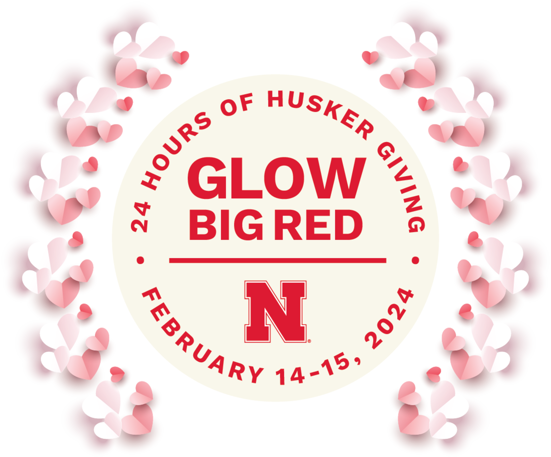 Glow Big Red logo.