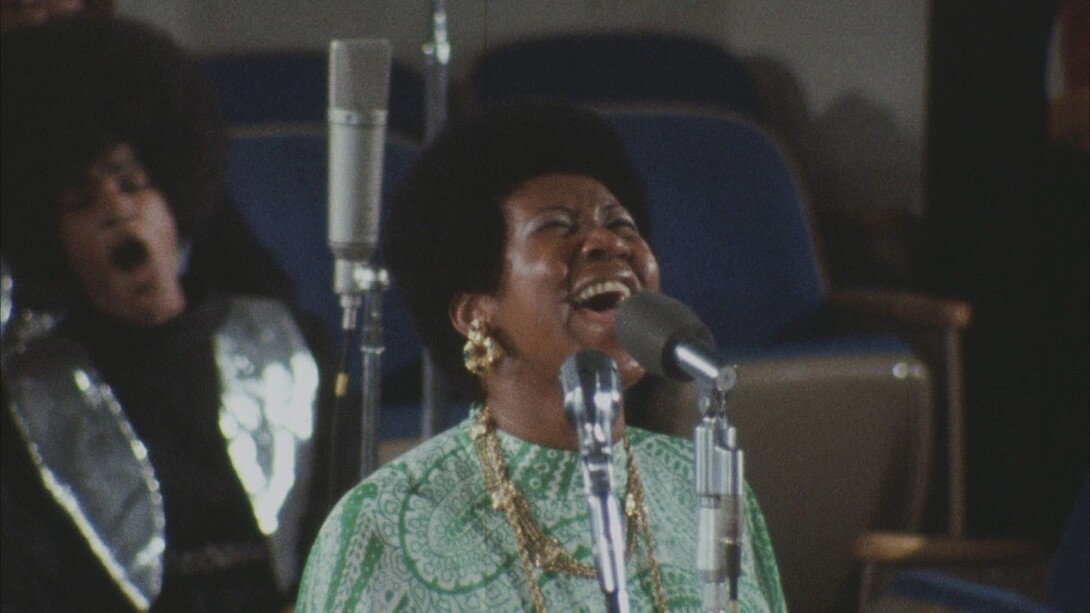 Aretha Franklin in "Amazing Grace"