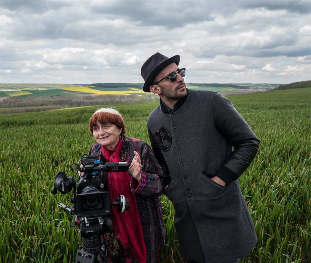 "Faces Places," opening Feb. 2 at the Ross, features (from left) cinematographer Agnès Varda and photographer JR in a journey through rural France.