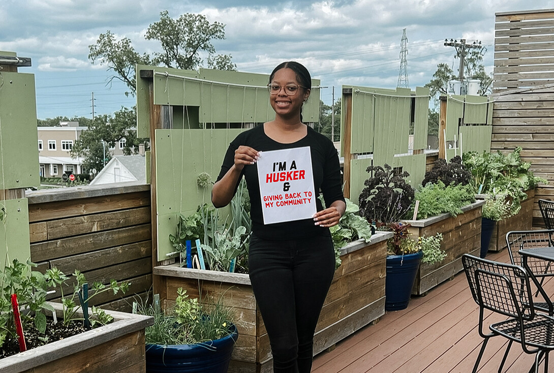 Forte, an advertising and public relations major, networked with the No More Empty Pots' community relations coordinator to learn the ins and outs of working at a nonprofit.  