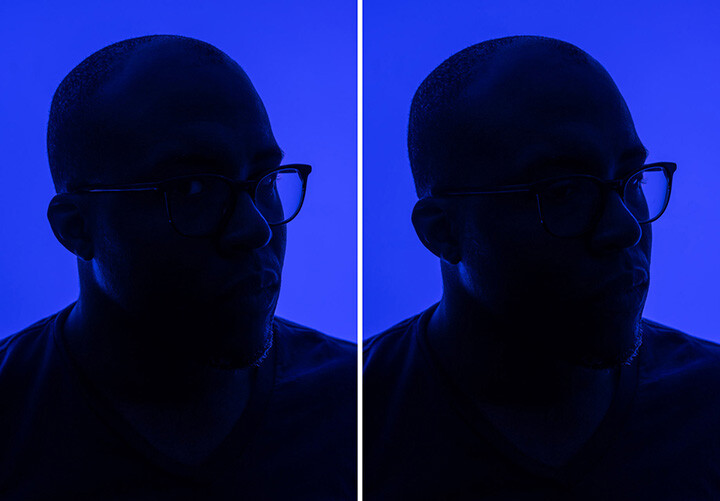 Kris Graves' “Kris, in Stereo” (2016) from “The Testament Project,” an exploration and re-conception of the contemporary black experience in America.