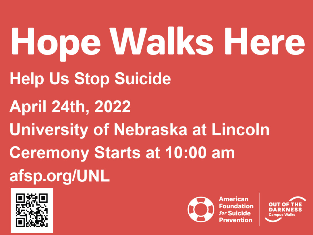 Hope Walks Here Flyer