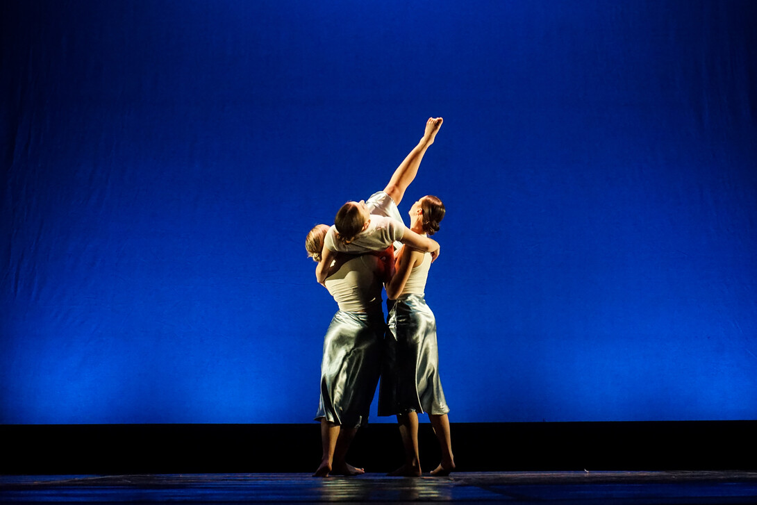 The UNL Dance Program presents its annual Evenings of Dance concerts April 20-23 at the Lied Center’s Johnny Carson Theater. Photo by Jordan Patt. 