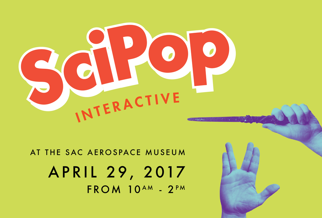 SciPop Interactive event April 29 at the Strategic Air Command and Aerospace Museum.  