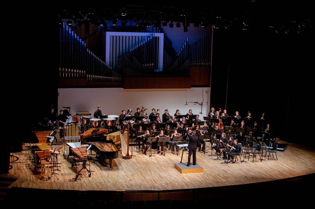 UNL Wind Ensemble (file photo). 