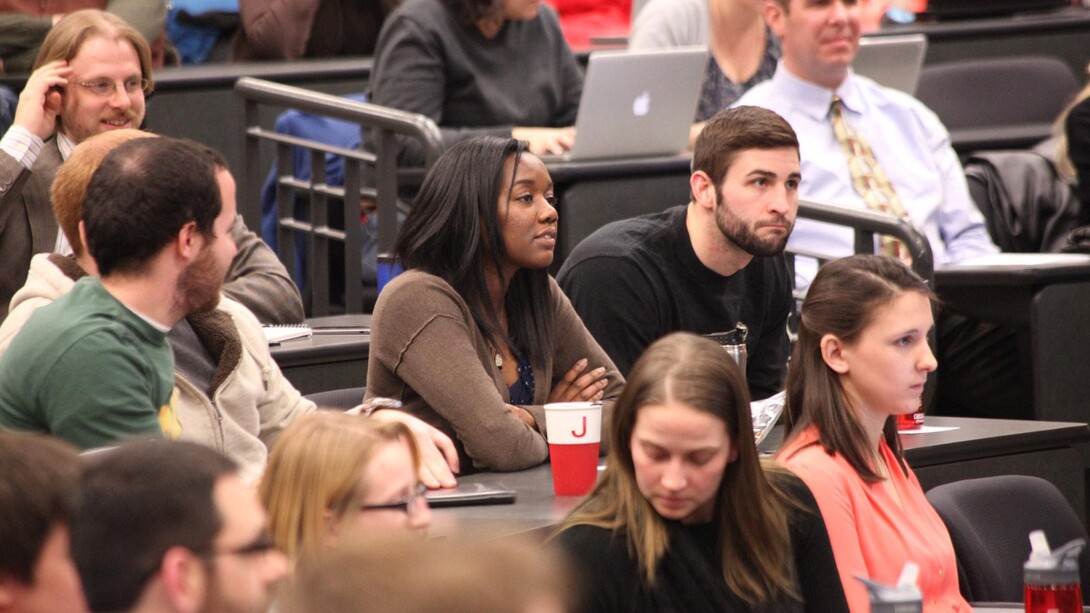 Nebraska Law students participate in class. For the second year in a row, The National Jurist magazine has named Nebraska the No. 1 best-value law school in the nation.