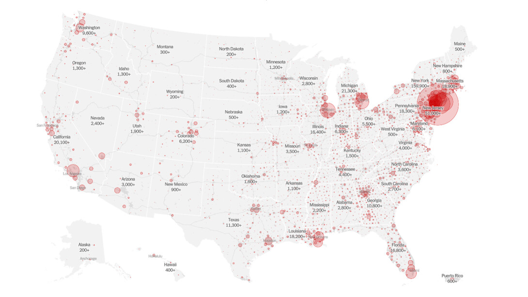 Husker alumnus Mitch Smith, faculty member Lauryn Higgins and student Libby Seline are participating in a round-the-clock effort by The New York Times to track every confirmed COVID-19-related death in the United States.