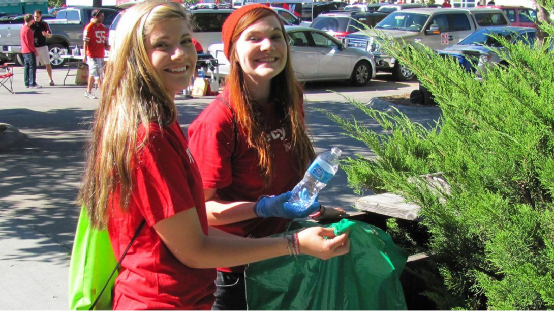 Nebraska finished No. 9 nationally in the 2016 GameDay Recycling Challenge.