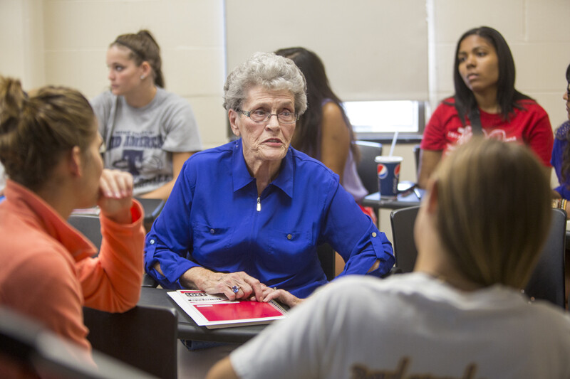 Eleanor "Jean" Kops, 85, is a junior at UNL this fall.