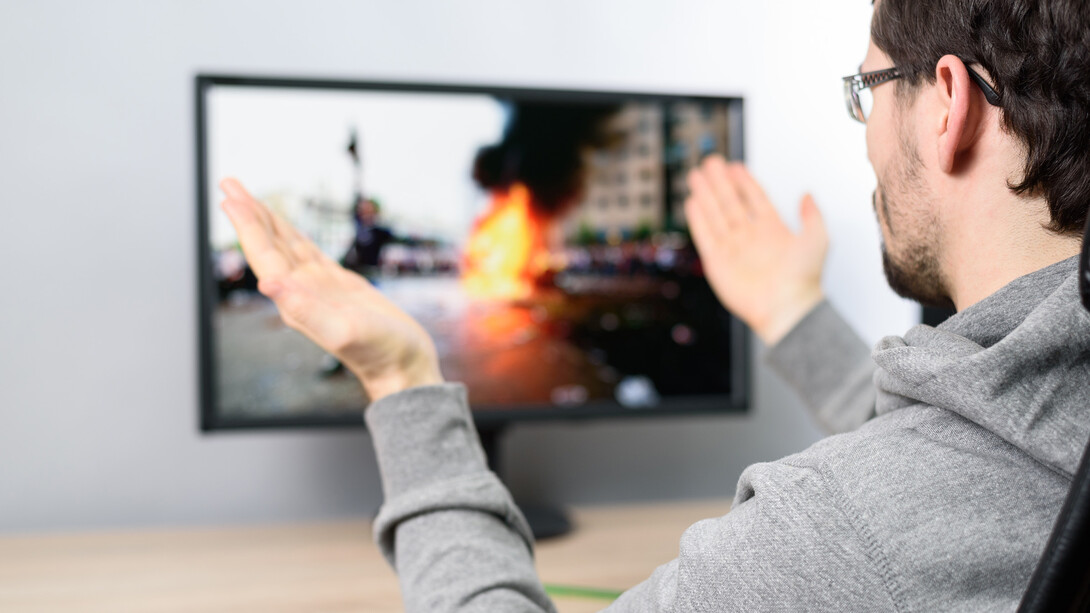 A new study by Nebraska's Lisa Kort-Butler shows that regular viewing of violence through news reports can